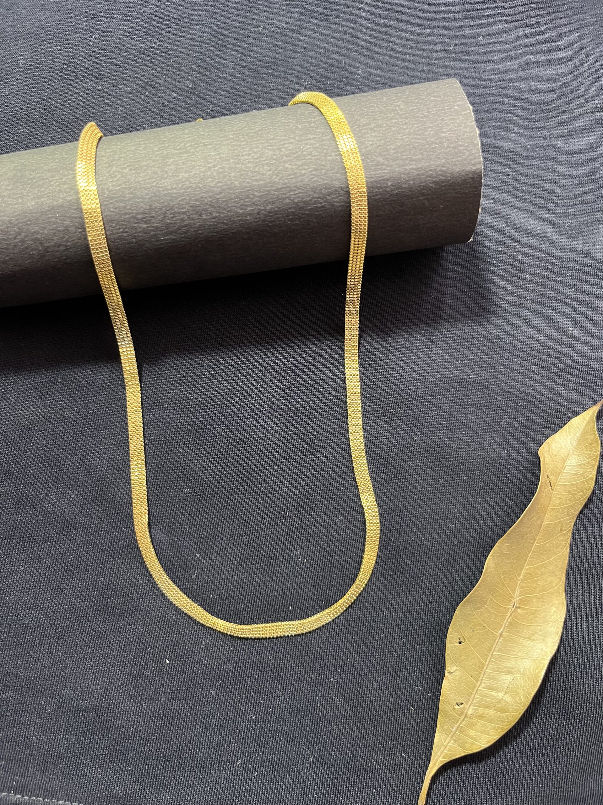 1 Gm Heavy Snake design Chain | Ghena Jewellery - Image 2