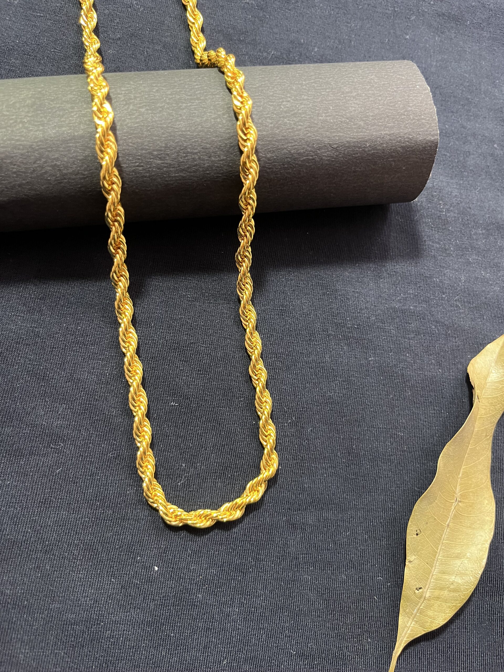 1 Gm South Design Gold Chain | Ghena Jewellery - Image 2